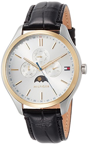 [トミーヒルフィガー]tommy hilfiger 腕时计 oliver シルバー文字盘